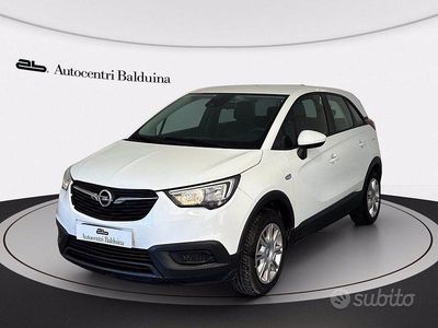 Usata Opel Crossland X 82 CV (60 kW) 2017 Bianco SUV