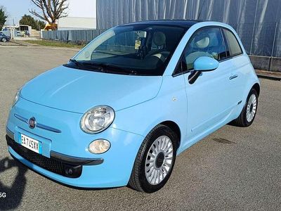 Usata Fiat 500 69 CV (50 kW) 2010 Blu Utilitaria