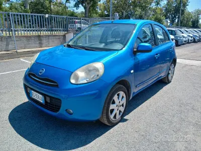 Usata Nissan Micra Acenta 80 CV (58 kW) 2012 Bluazzurro Utilitaria
