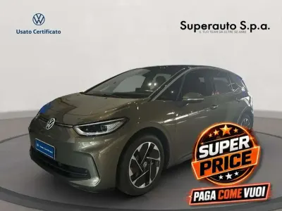 Nuova VW ID.3 Pro 150 kW (204 CV) 2026 Verde Utilitaria