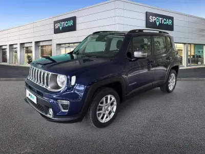 Usata Jeep Renegade Limited 190 CV (139 kW) 2021 Blu SUV