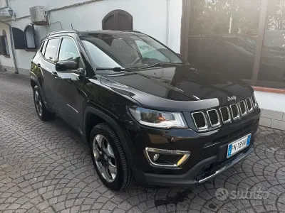 Usata Jeep Compass Limited 140 CV (102 kW) 2018 Nero SUV