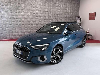 Usata Audi A3 Edition .1 150 CV (110 kW) 2022 Blu/azzurro Berlina