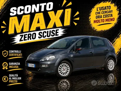 Usata Fiat Punto Evo Dynamic 95 CV (69 kW) 2011 Grigio Utilitaria