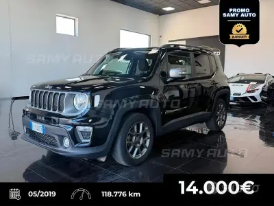 Usata Jeep Renegade Limited 120 CV (88 kW) 2019 Nero SUV