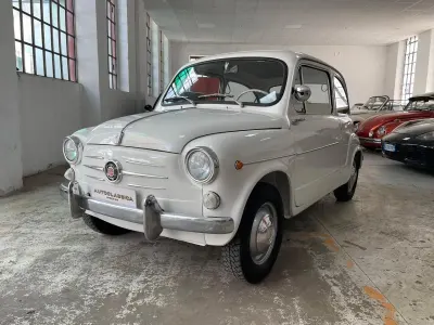 Usata Fiat 600D 32 CV (23 kW) 1962 Bianco Utilitaria