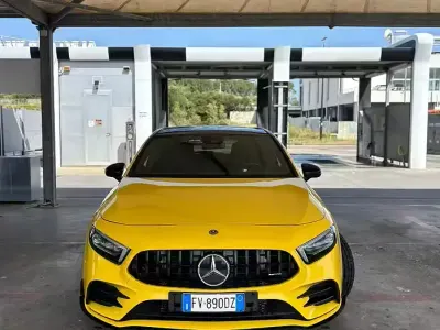 Usata Mercedes A35 AMG AMG 306 CV (225 kW) 2019 Giallo Berlina