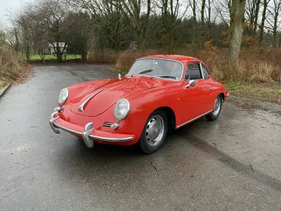 Usata Porsche 356 C 75 CV (55 kW) 1965 Rosso Coupé