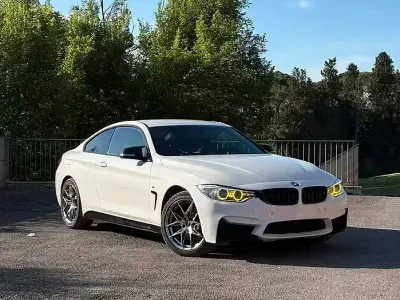 Usata BMW 420 Coupé M Sport 184 CV (135 kW) 2015 Bianco Coupé