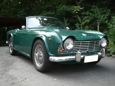 Usata Triumph TR4 99 CV (72 kW) 1962 Nero Cabrio