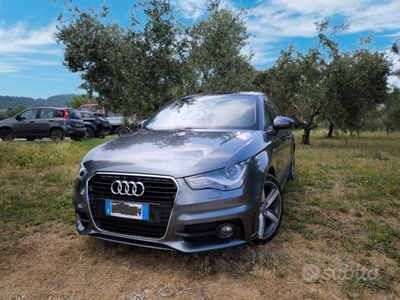 Usata Audi A1 Ambition 105 CV (77 kW) 2013 Grigio Utilitaria