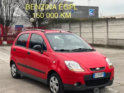 Usata Chevrolet Matiz 46 CV (33 kW) 2007 Rosso Utilitaria