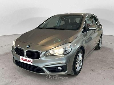 Begagnad BMW 216 Active Tourer 116 HK (85 kW) 2017 Silver Minibuss