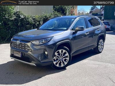 Usata Toyota RAV4 Hybrid Lounge 222 CV (163 kW) 2020 Grigio SUV