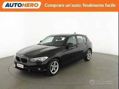 Usata BMW 118 Advantage 150 CV (110 kW) 2016 Nero Utilitaria
