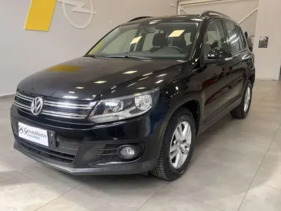 Usata VW Tiguan Trendline 110 CV (80 kW) 2014 Nero SUV