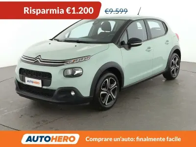 Usata Citroën C3 Feel 68 CV (50 kW) 2019 Verde Utilitaria