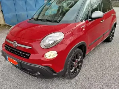 Usata Fiat 500L Cross 95 CV (69 kW) 2022 Rosso Monovolume