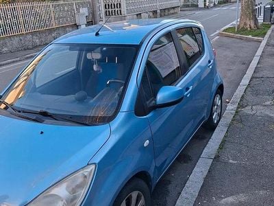 Usata Opel Agila 86 CV (63 kW) 2008 Blu Utilitaria