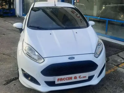 Usado Ford Fiesta ST-Line 95 HP (69 kW) 2017 Azul Citadino