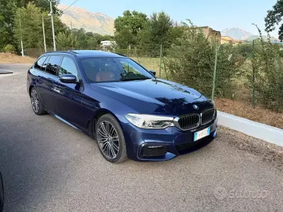Usata BMW 530 M Sport 265 CV (194 kW) 2019 Blu Station wagon