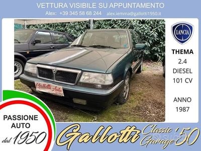 Usata Lancia Thema 118 CV (86 kW) 1987 Verde metall Berlina