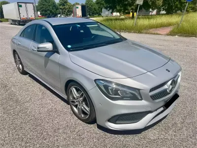 Usata Mercedes CLA200 136 CV (100 kW) 2017 Grigio Berlina