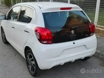 Usata Peugeot 108 Allure 69 CV (50 kW) 2017 Bianco Utilitaria