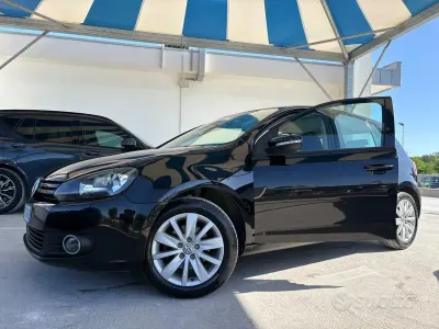 Usata VW Golf VI Comfortline 110 CV (80 kW) 2009 Nero Utilitaria