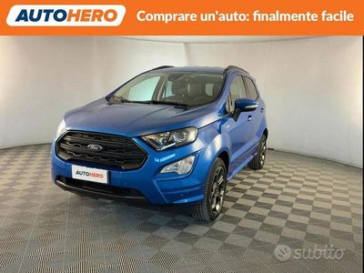 Usata Ford Ecosport ST-Line 125 CV (91 kW) 2022 Blu SUV