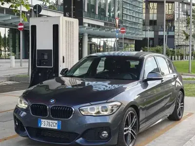 Usata BMW 118 M Sport 136 CV (100 kW) 2018 Grigio Utilitaria