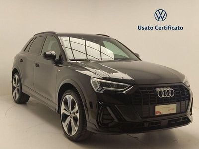 Begagnad Audi Q3 S-Line 150 HK (110 kW) 2022 Svart SUV