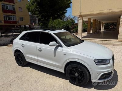 Usata Audi Q3 S-Line 177 CV (130 kW) 2013 Bianco SUV