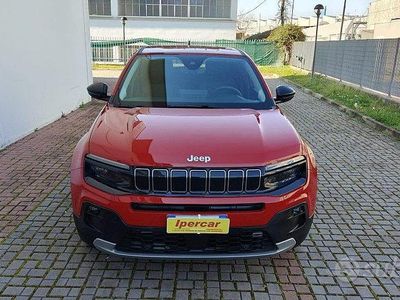 Usata Jeep Avenger Summit 101 CV (74 kW) 2024 Rosso SUV