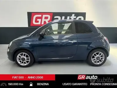 Usata Fiat 500 69 CV (50 kW) 2008 Bluazzurro Berlina