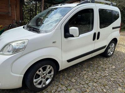 Käytetty Fiat Qubo Active 75 HP (55 kW) 2010 Valkoinen Tila-auto