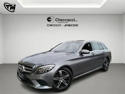 Usado Mercedes C200 184 CV (135 kW) 2020 Plateado Familiar