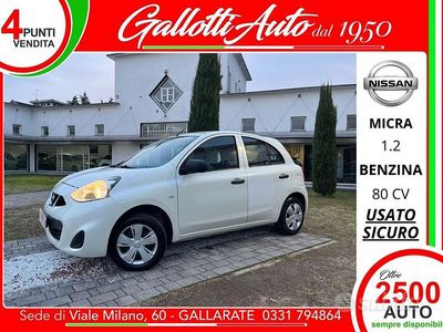 Usata Nissan Micra Acenta 80 CV (58 kW) 2016 Bianco Utilitaria