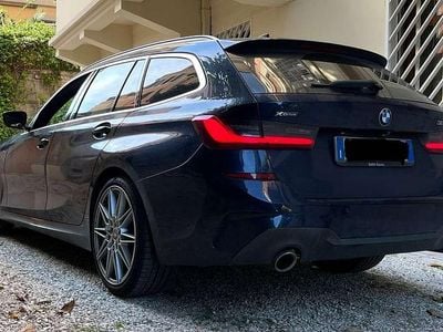 Begagnad BMW 320 M Sport 190 HK (139 kW) 2019 Blå Kombi
