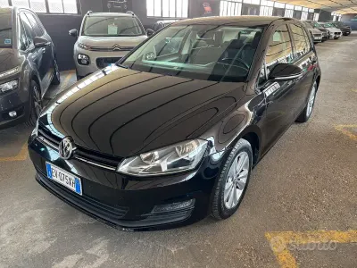 Usata VW Golf VII Comfortline 105 CV (77 kW) 2014 Nero Berlina
