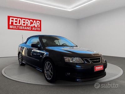 Usata Saab 9-3 Cabriolet Aero 209 CV (153 kW) 2005 Blu Cabrio