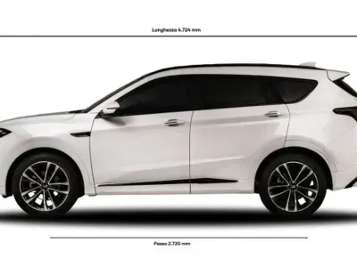 Nuova Sportequipe S7 185 CV (136 kW) 2026 Argento SUV