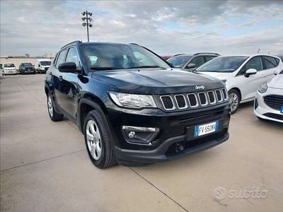 Käytetty Jeep Compass Longitude 120 HP (88 kW) 2019 Musta Katumaasturi