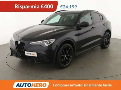 Brugt Alfa Romeo Stelvio Tech Edition 209 HK (153 kW) 2019 Sort SUV