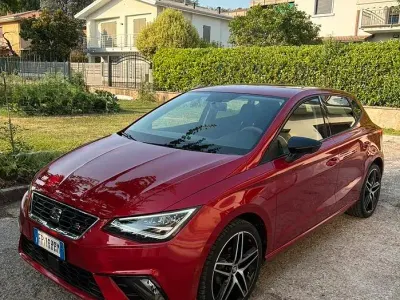 Usata Seat Ibiza FR 90 CV (66 kW) 2018 Rosso Utilitaria