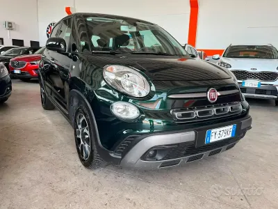 Usata Fiat 500L Cross 95 CV (69 kW) 2019 Verde Monovolume
