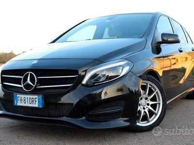 Usata Mercedes B180 109 CV (80 kW) 2017 Nero Monovolume