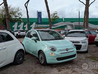 Begagnad Fiat 500 Lounge 70 HK (51 kW) 2021 Grön Halvkombi