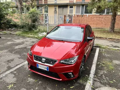 Usata Seat Ibiza FR 95 CV (69 kW) 2019 Rosso Berlina