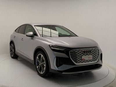 Usata Audi Q4 Sportback e-tron Ambiente 210 kW (286 CV) 2024 Argento floret metallizzato SUV